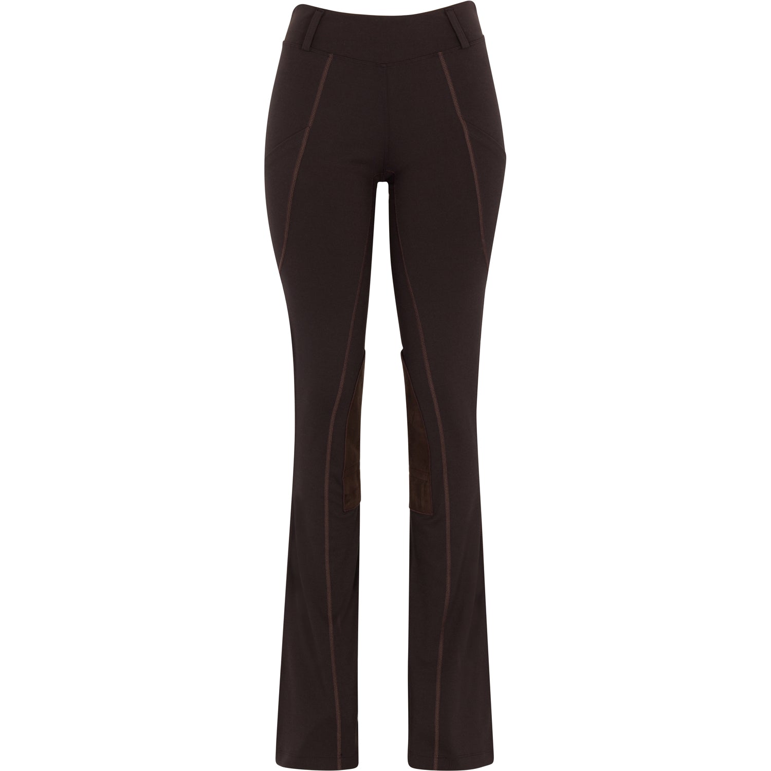 stickyseat cargo pocket boot cut pant - chocolate brown
