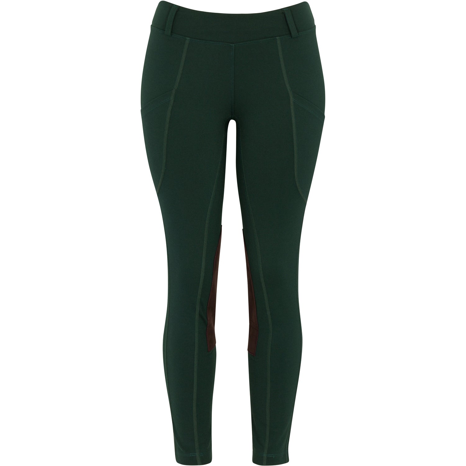 stickyseat cargo pocket boot cut pant - forest green