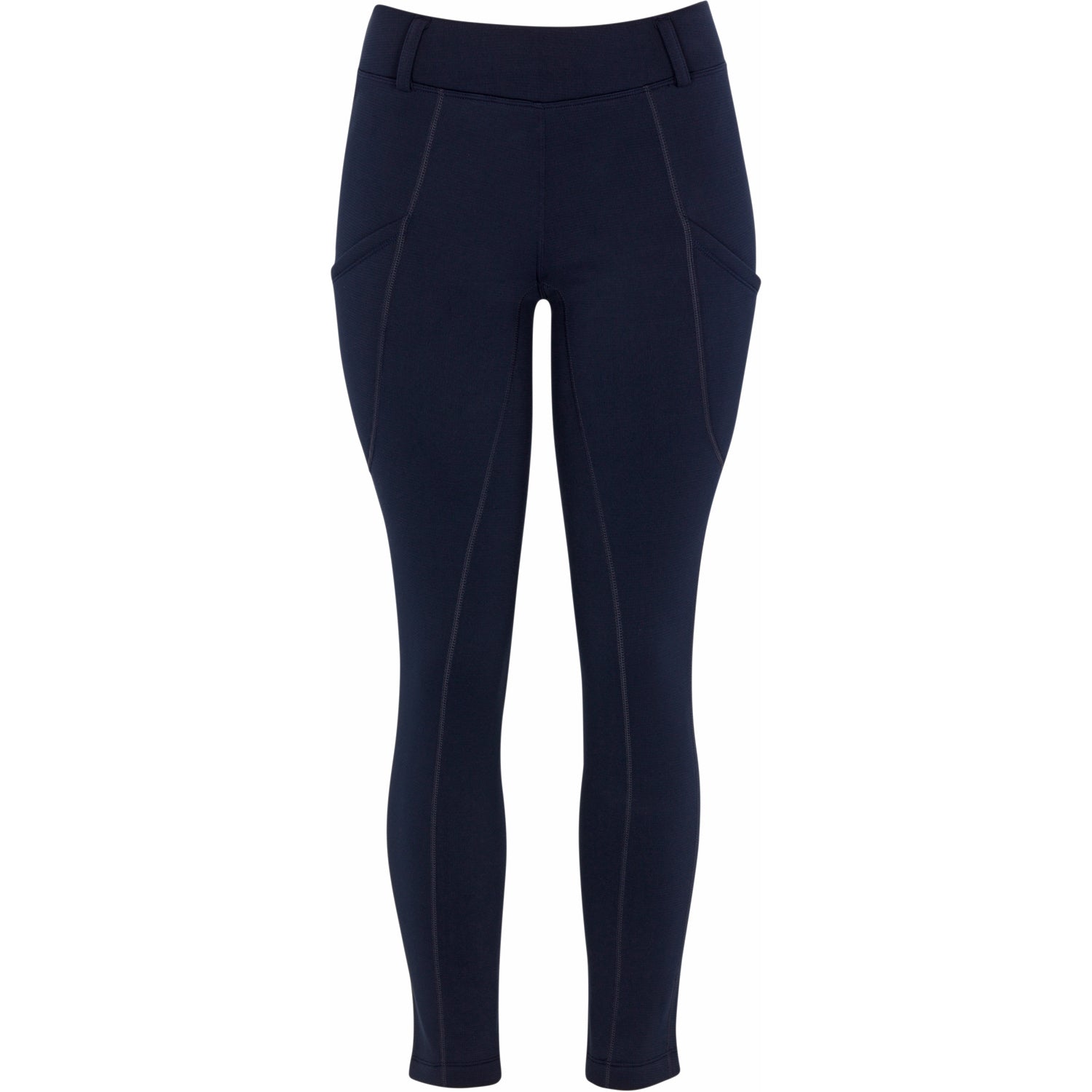 dark ink navy stickyseat polartec wind pro fleece cargo pocket euroseat tight