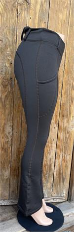 sapphire blue no stick polartec wind pro cargo boot cut pant